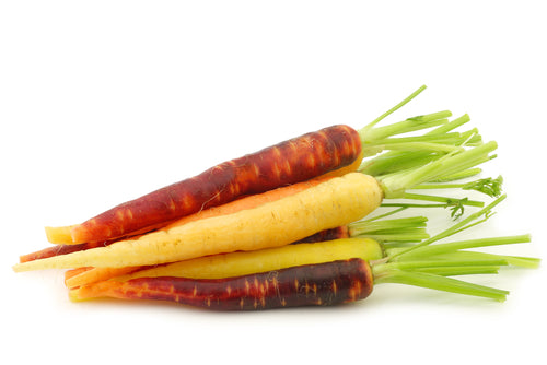 Carrots, Baby Peeled Mixed Color  with 1" top 8oz